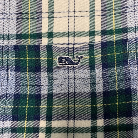Vineyard Vines Slim Fit Trucker Plaid Button Up - Picture 3 of 5